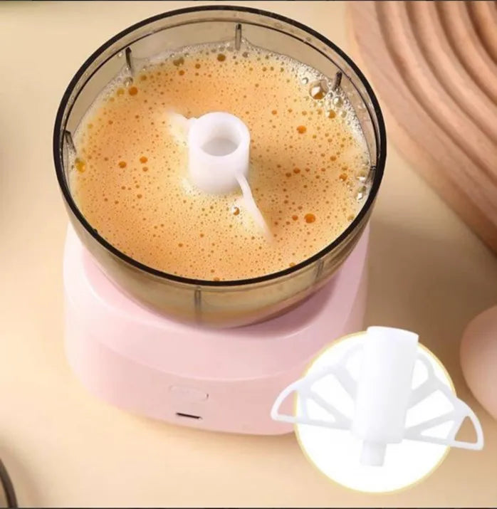 Hachoir Électrique Portable sans fil - Mini Processeur d'Aliments Multiphonction