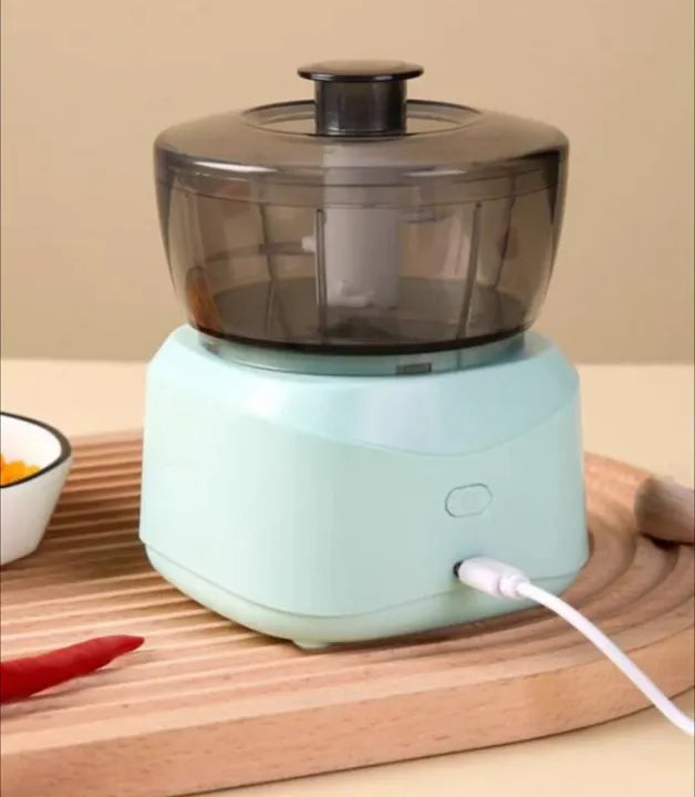 Hachoir Électrique Portable sans fil - Mini Processeur d'Aliments Multiphonction